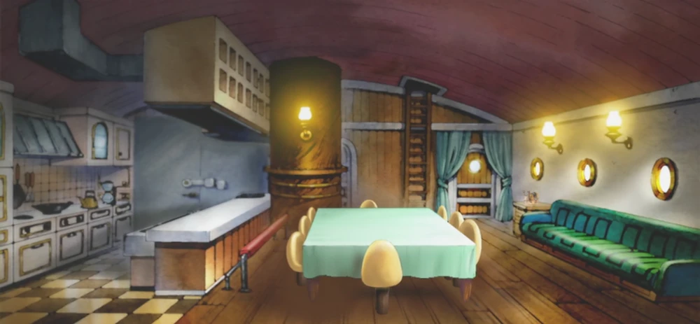 The kitchen